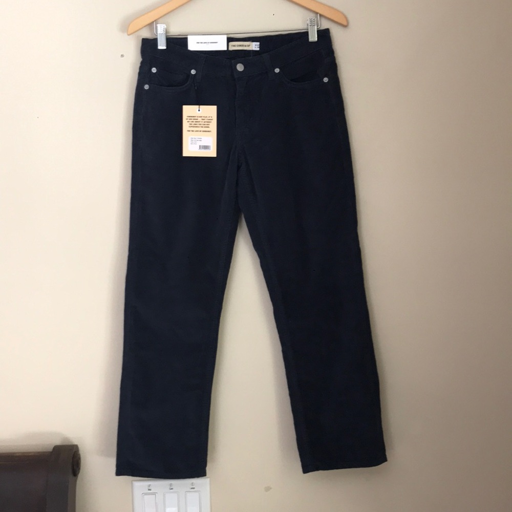 NWT Free People Cropped Blue Cords